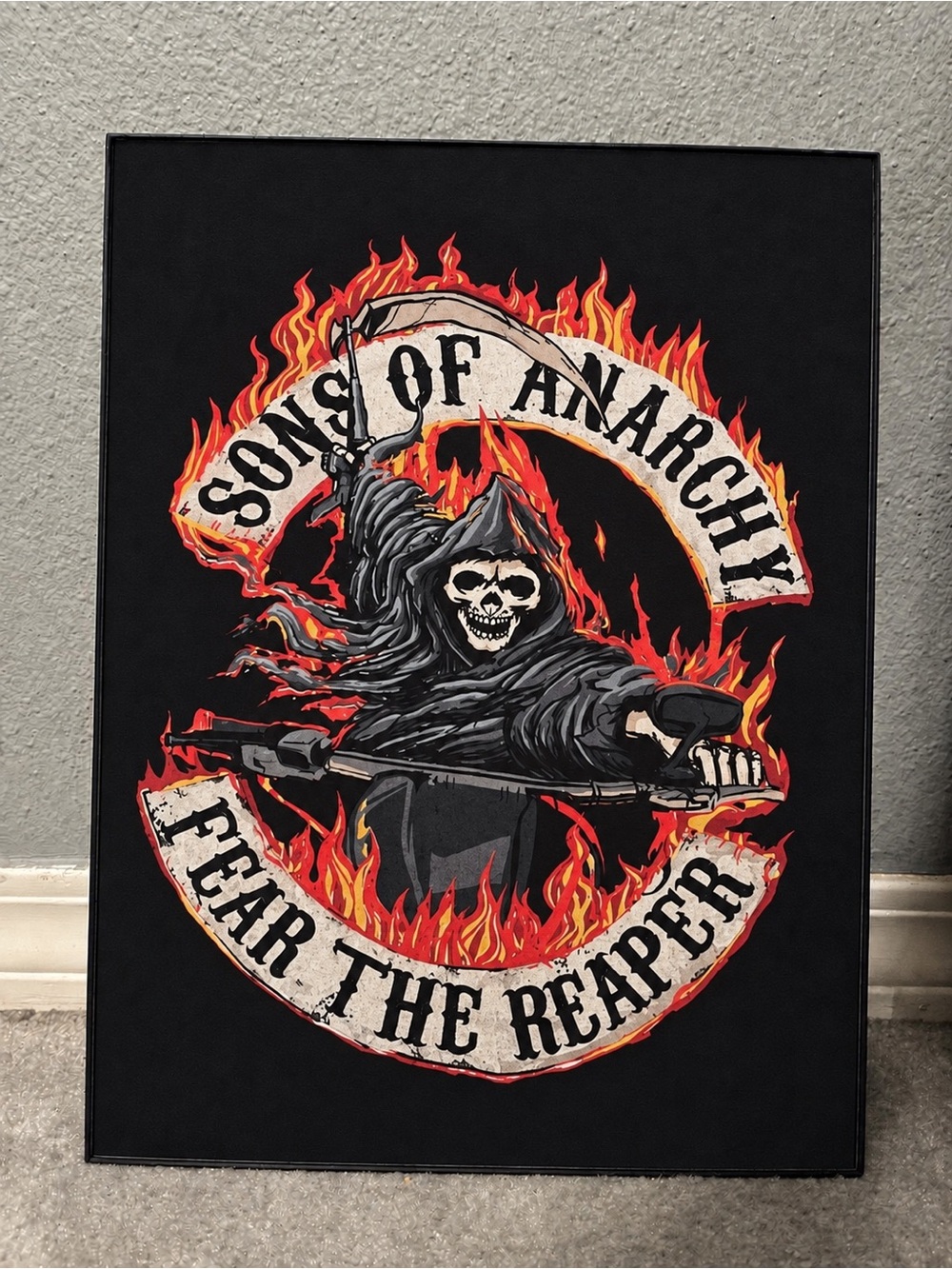 Sons of Anarchy “Fear the Reaper” Framed Wall Art – 16×20